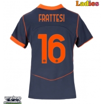 Inter Milan Davide Frattesi #16 Replica Third Shirt Ladies 2025-26 Short Sleeve